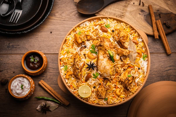 Chilli Chicken Biryani
