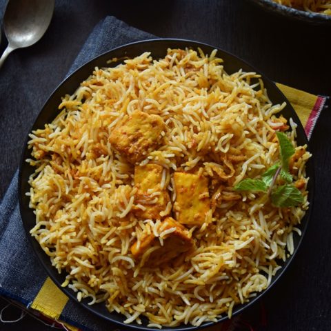 Paneer Biryani