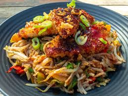 Crispy Fried Chicken Noodles