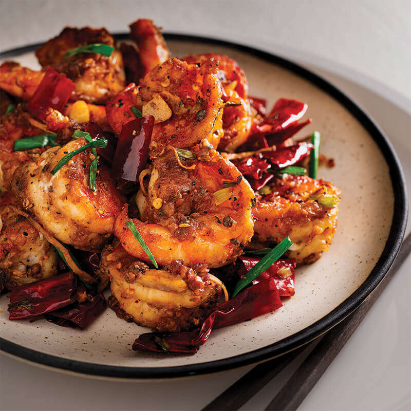 Chilli Prawns